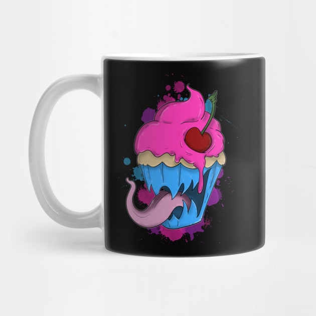 Cannibalistic Cupcake by schockgraphics